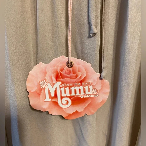 NWT Show Me Your MuMu Faye Flutter Maxi Dress - Picture 8 of 11